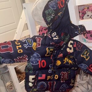 Polo by Ralph Lauren Kids' Multicolor Graphic Puffer Jacket